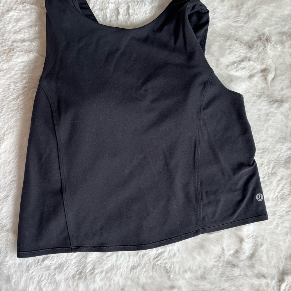 Lululemon Athletica Black Sleeveless Tank Top